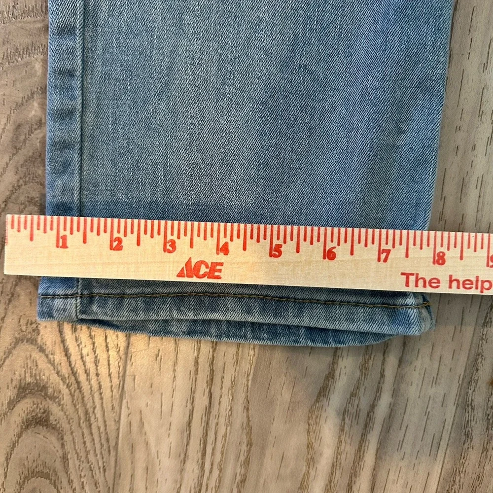 Levis 514 Mens Jeans 36X30 Blue Straight Cotton‎ Medium Wash Denim Inseam 26